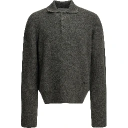 Polo Sweater with Logo