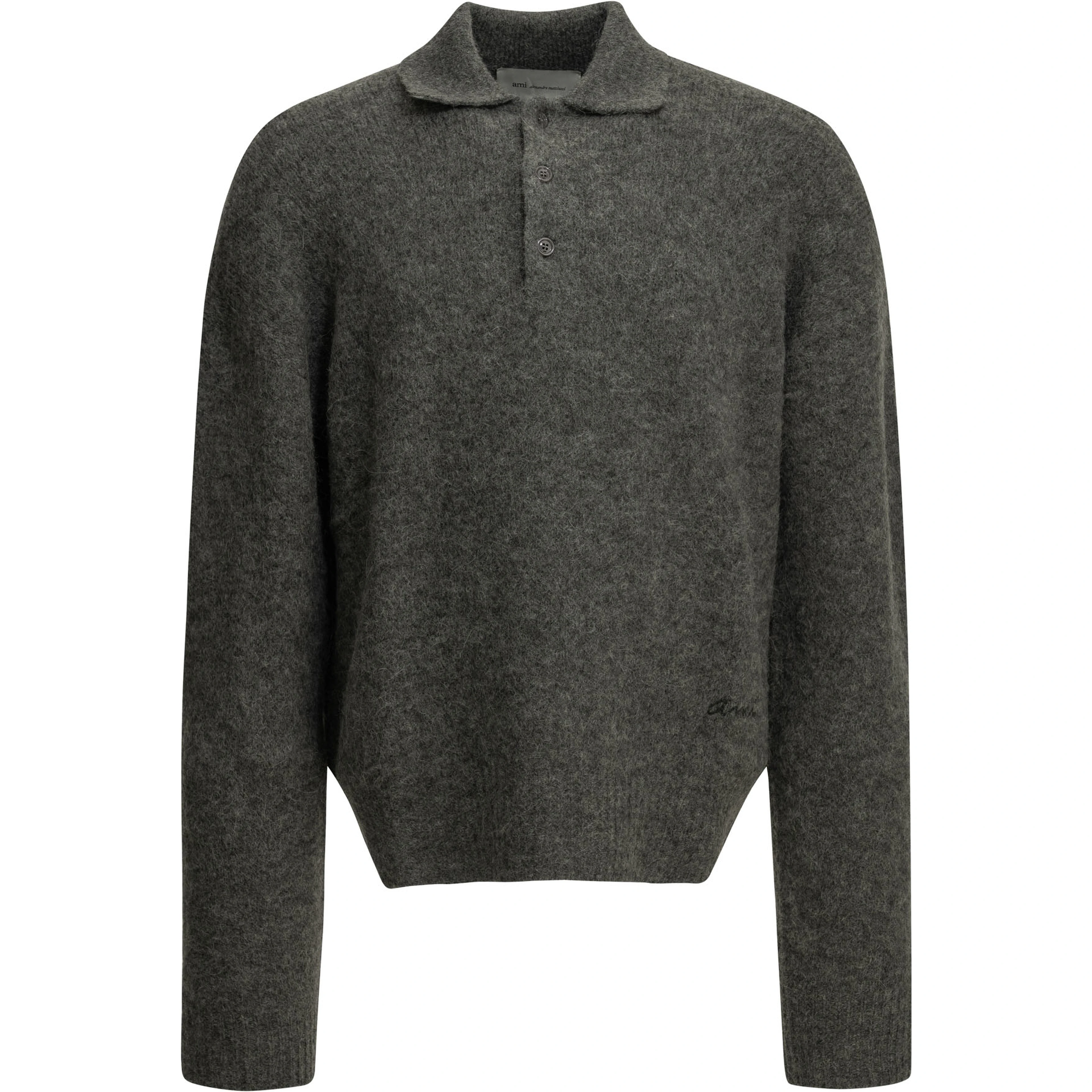 Polo Sweater with Logo