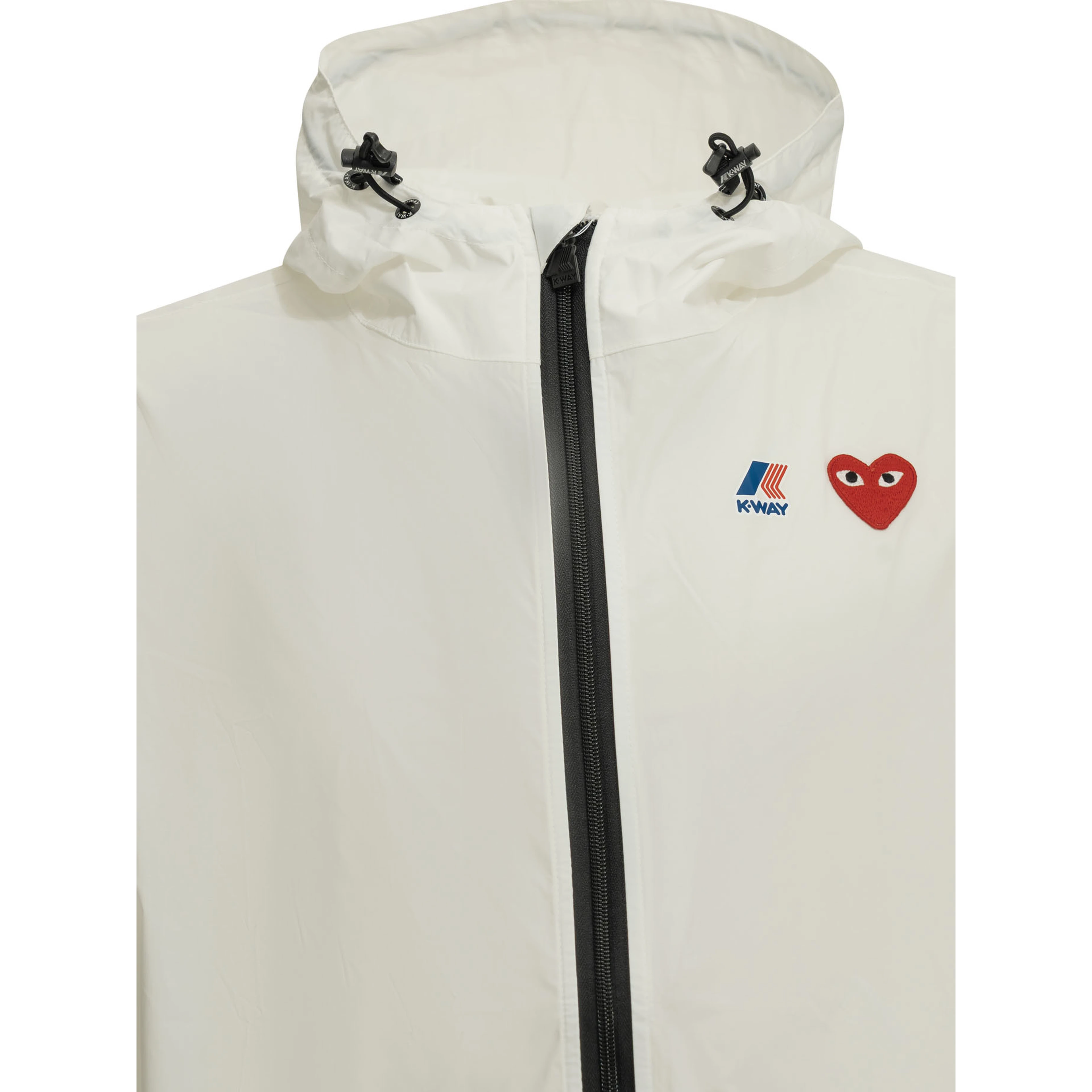 "Comme des Garçons Play x K-Way" Raincoat