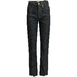 "Fold" Straight-Leg Jeans