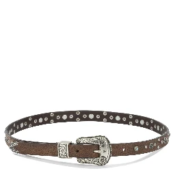 "Lace" Leather Belt