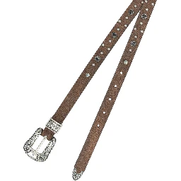 "Lace" Leather Belt