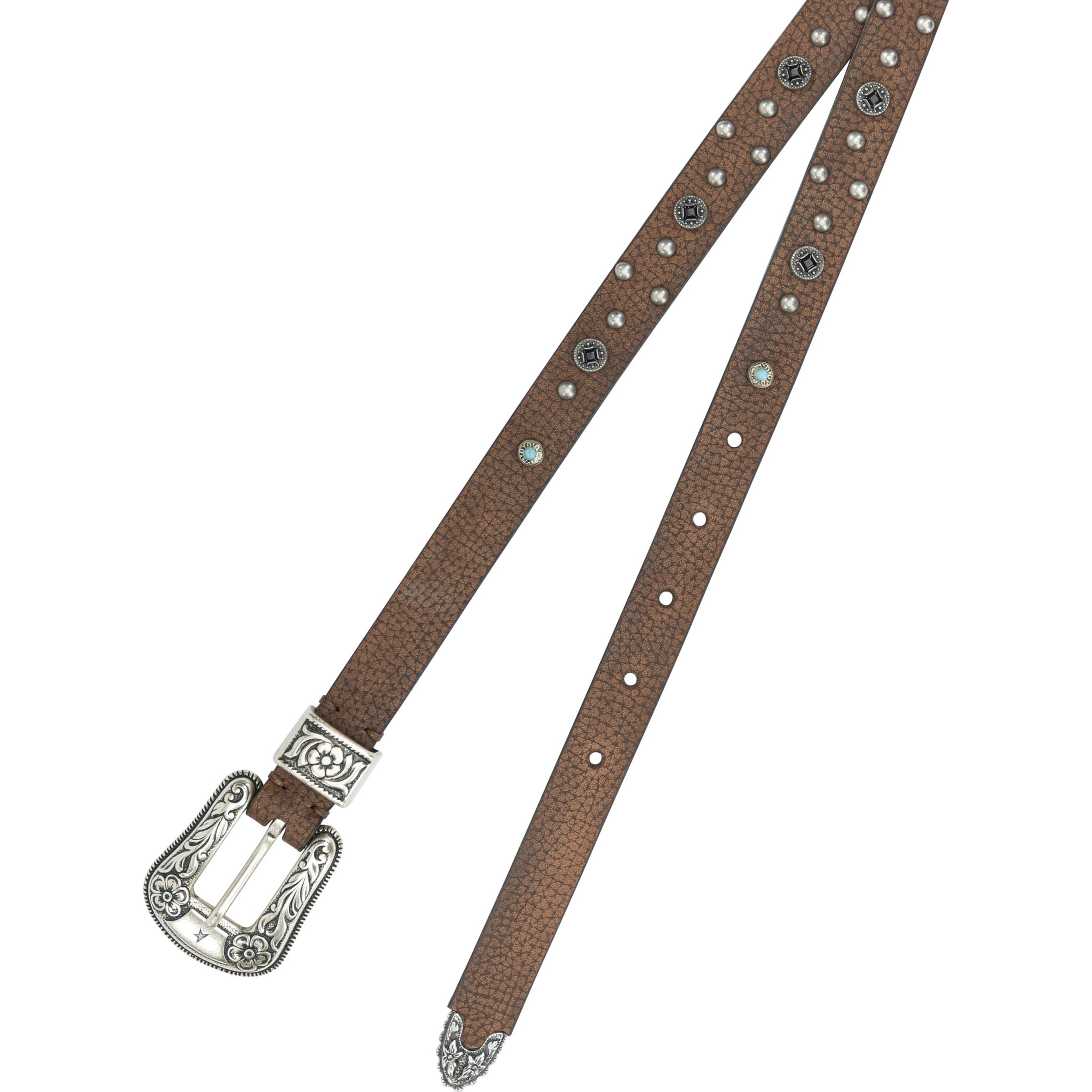 "Lace" Leather Belt