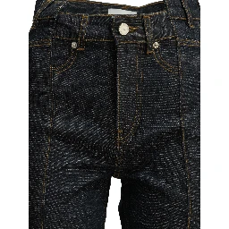 "Fold" Straight-Leg Jeans
