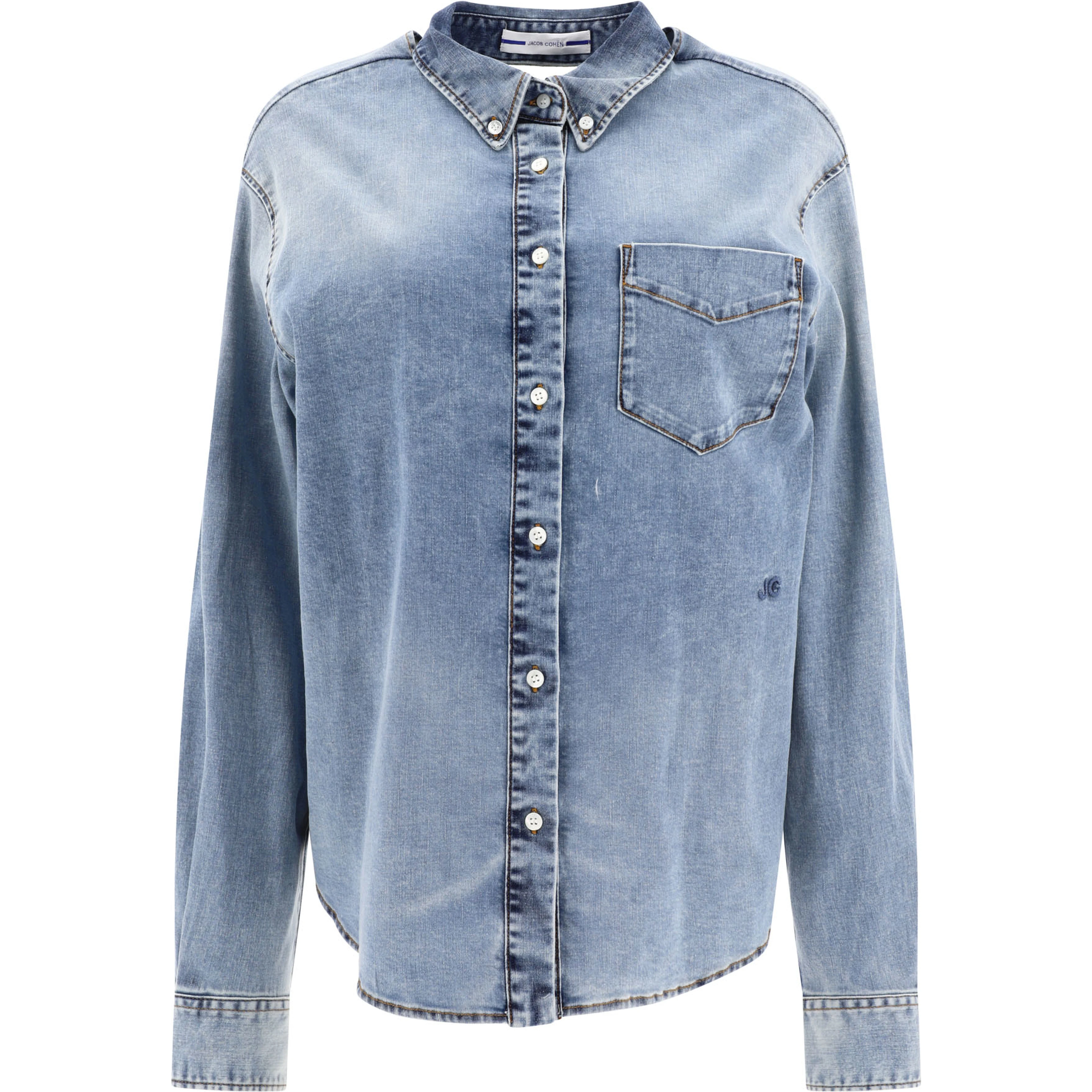 Shirt with cut-out