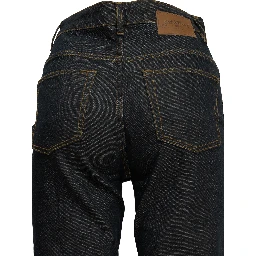 "Fold" Straight-Leg Jeans