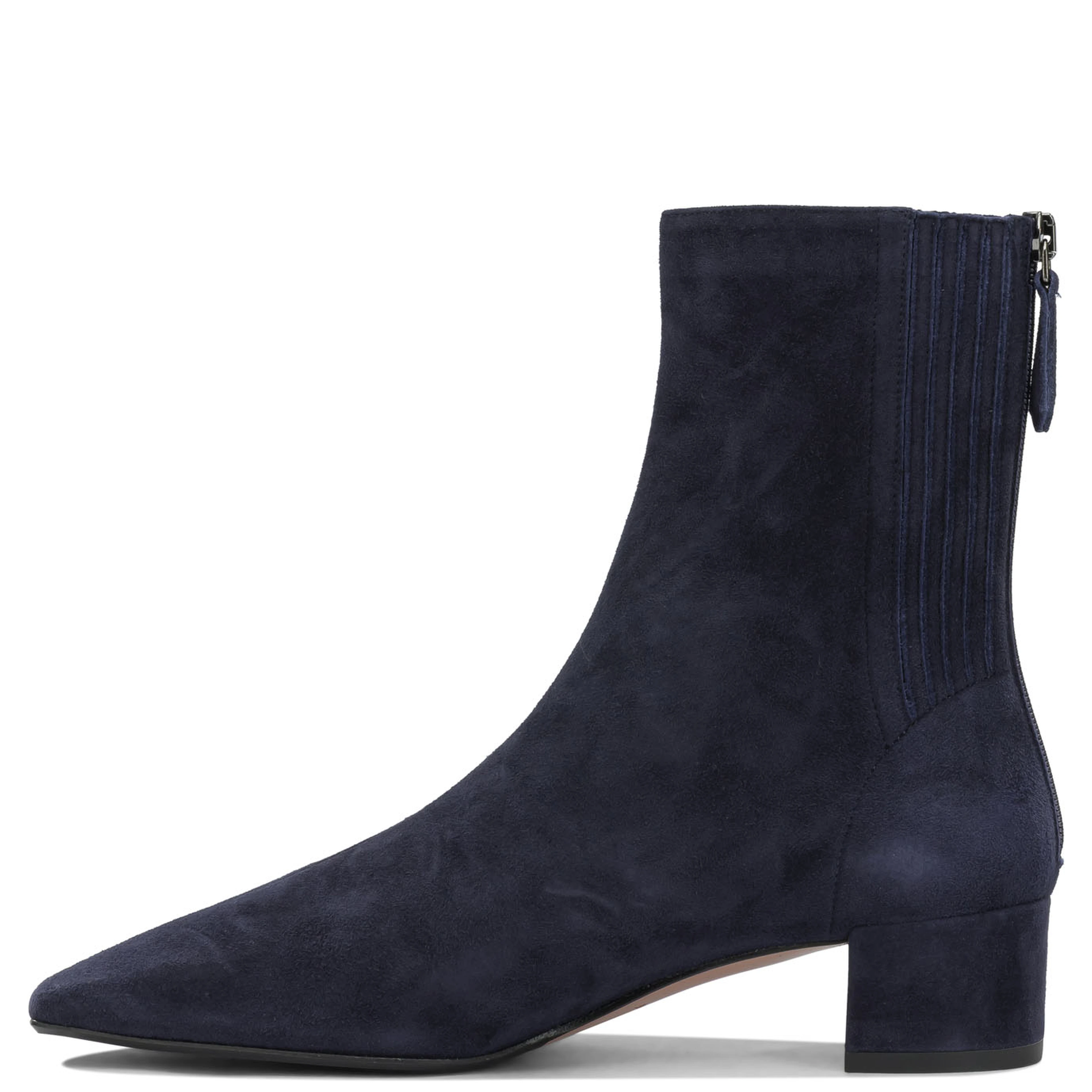 "Saint Honoré 35MM" Ankle Boots with Zipper