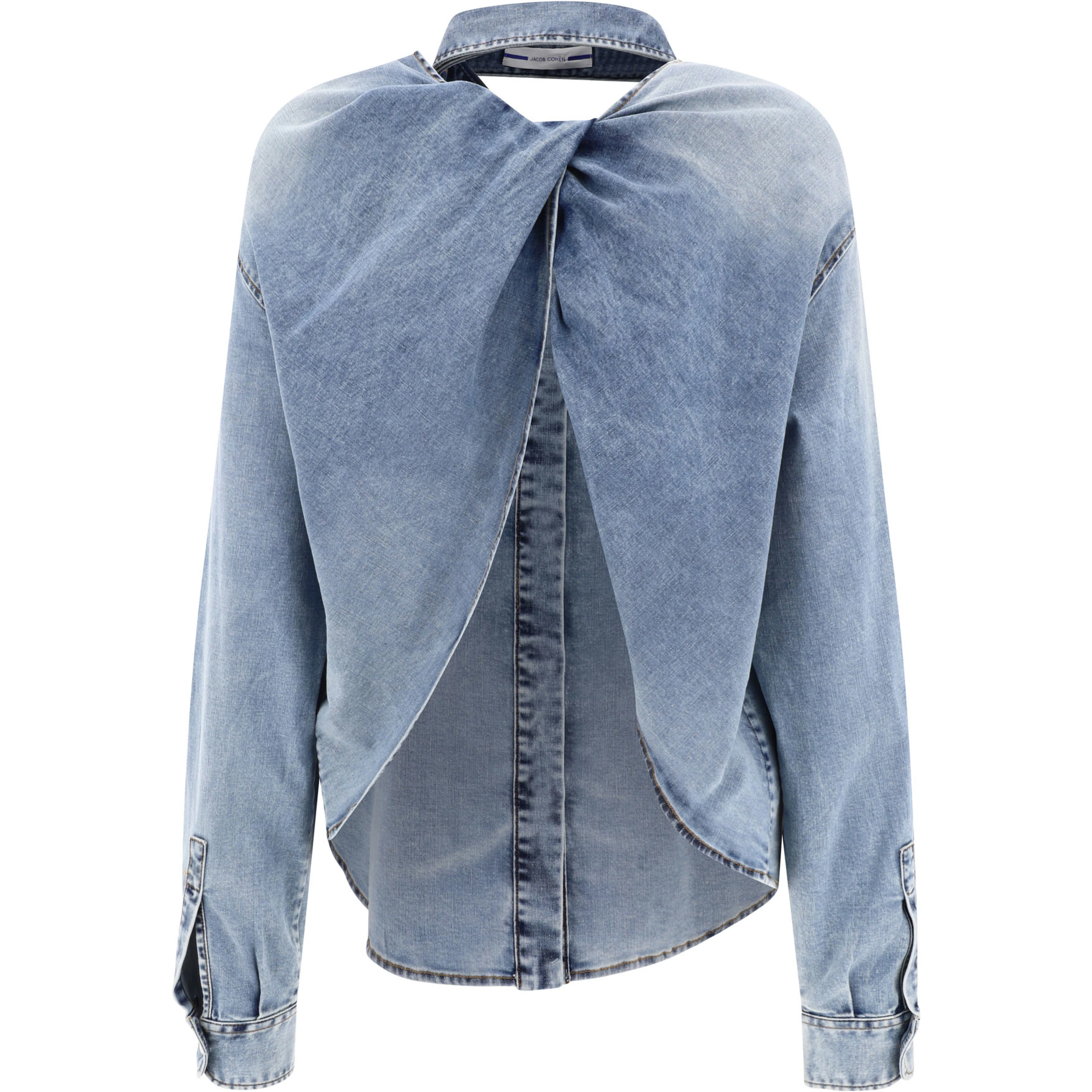 Shirt with cut-out