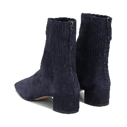 "Saint Honoré 35MM" Ankle Boots with Zipper