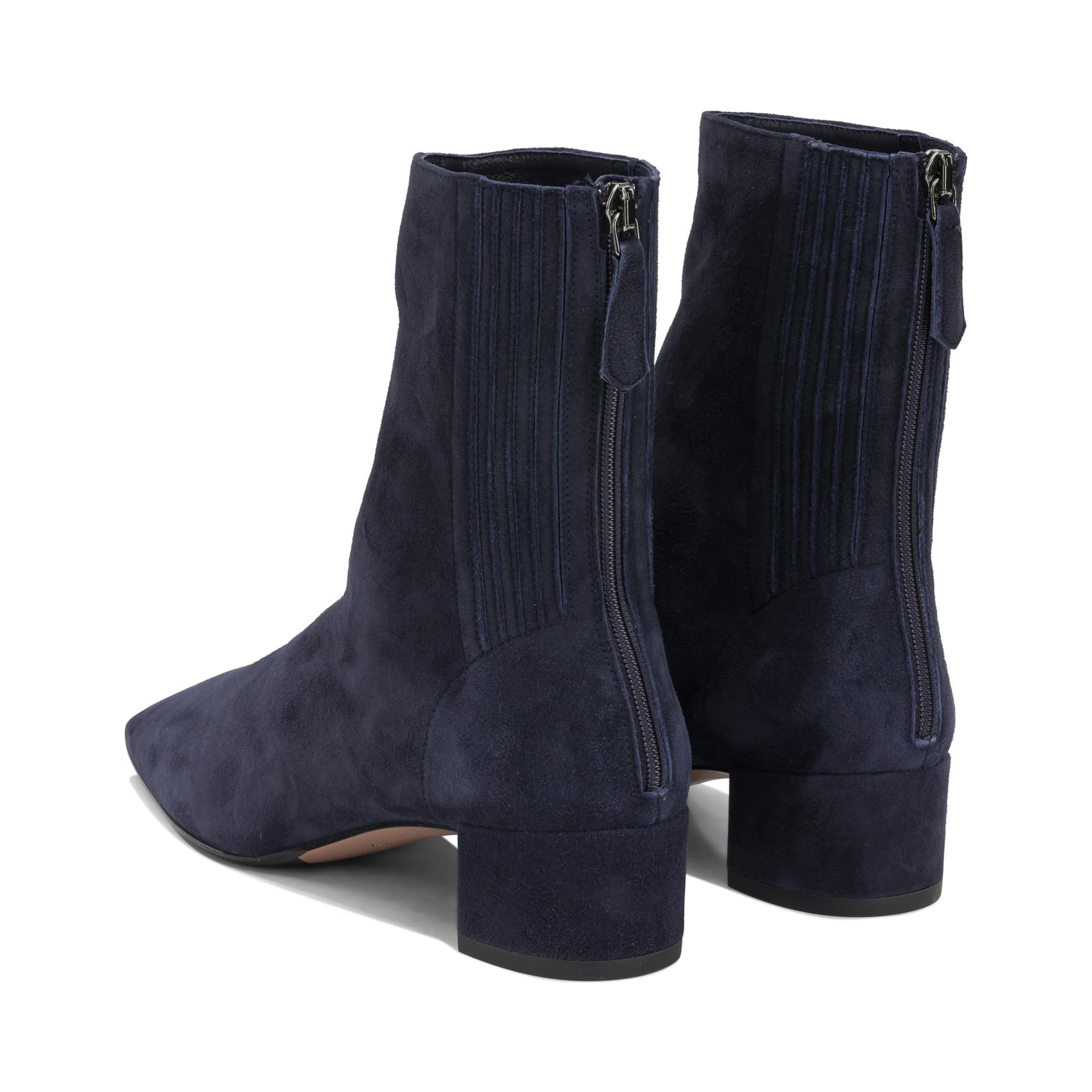 "Saint Honoré 35MM" Ankle Boots with Zipper