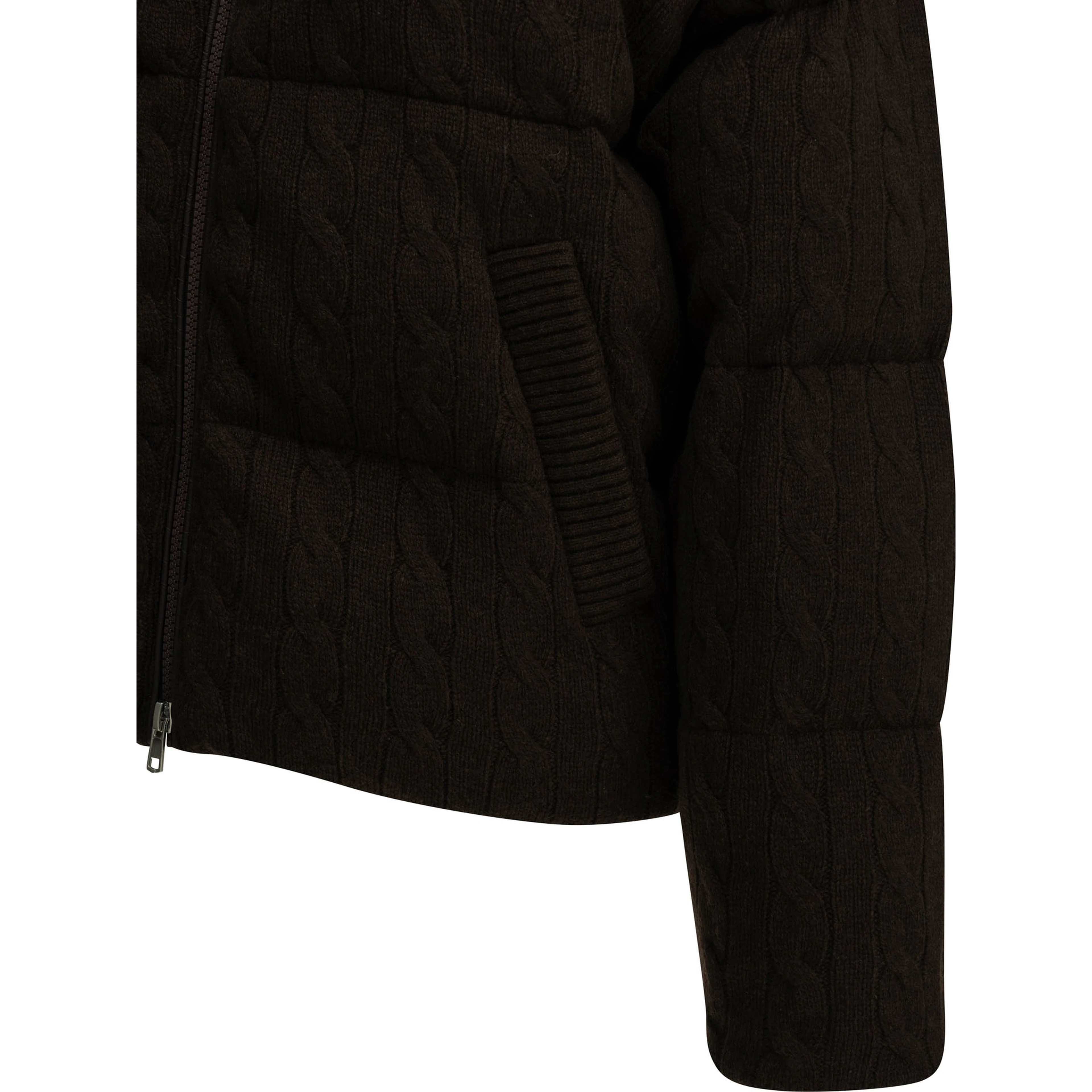 Wool and Cashmere Bomber Jacket
