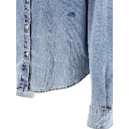 Shirt with cut-out