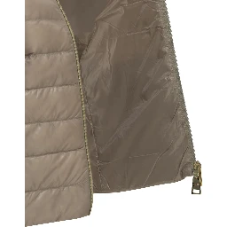 Cotton and Ultra-light nylon short down jacket