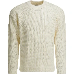 Wool crew neck sweater