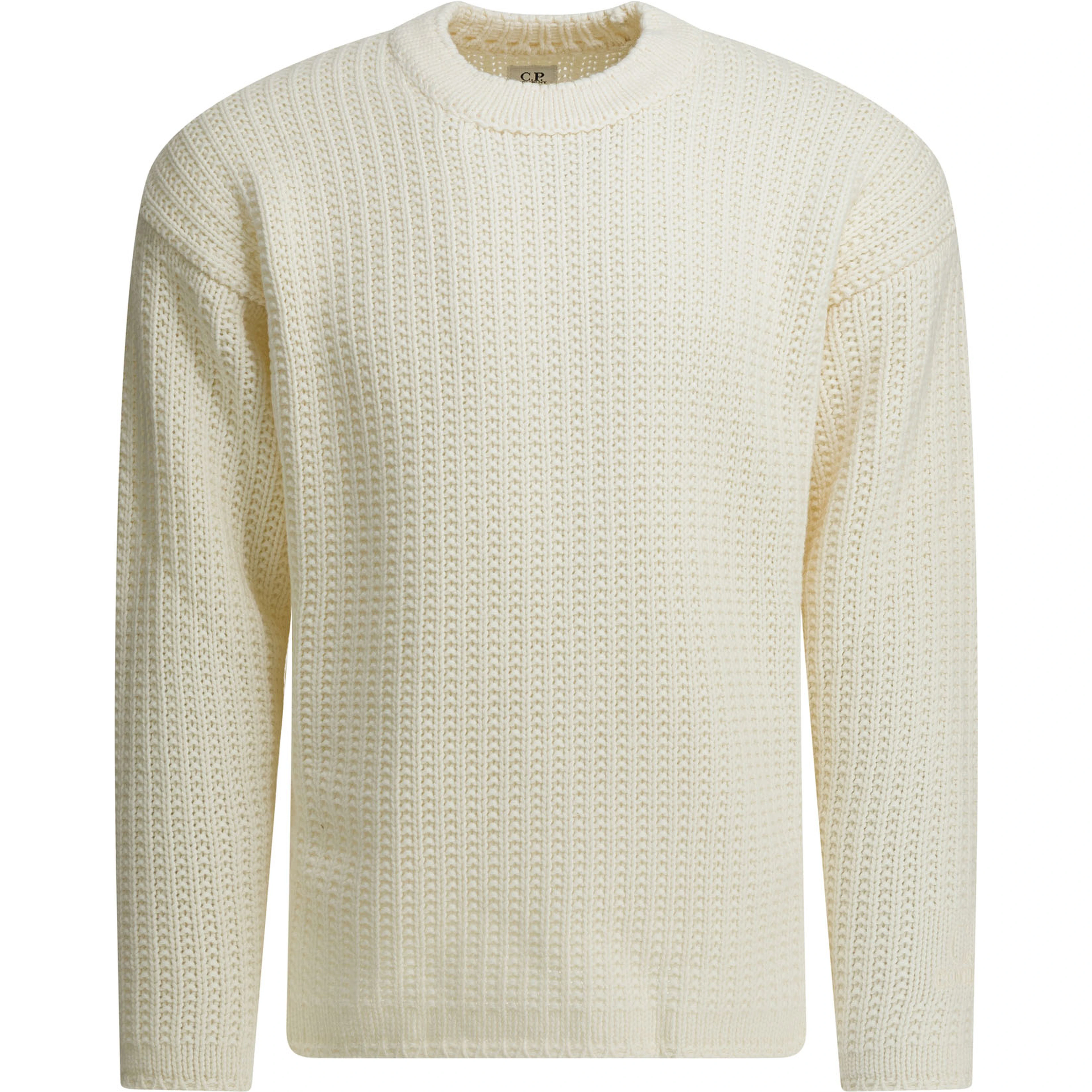 Wool crew neck sweater