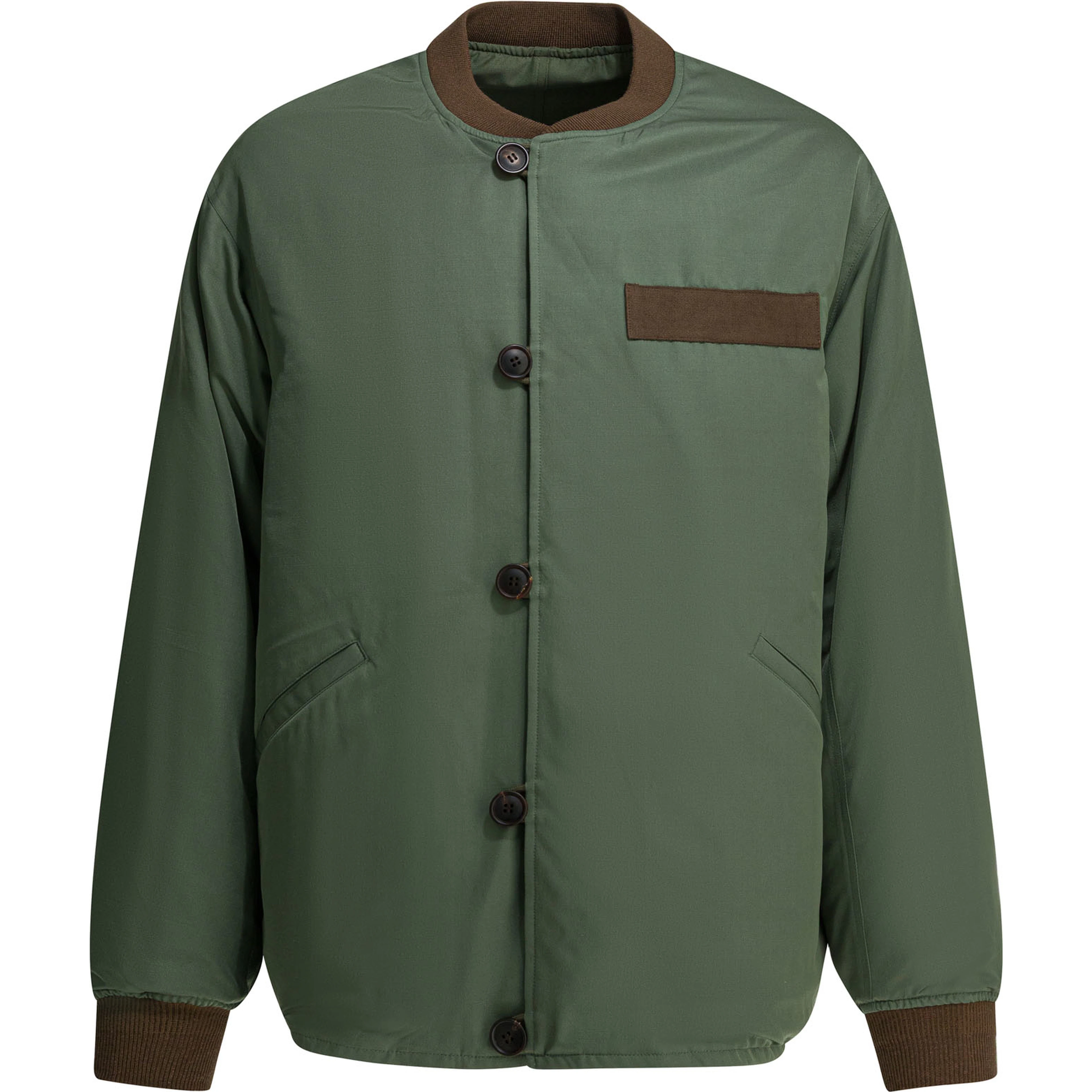Nylon bomber jacket