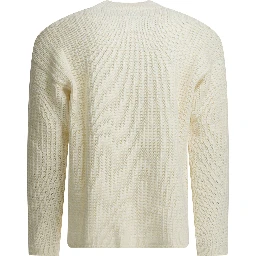 Wool crew neck sweater