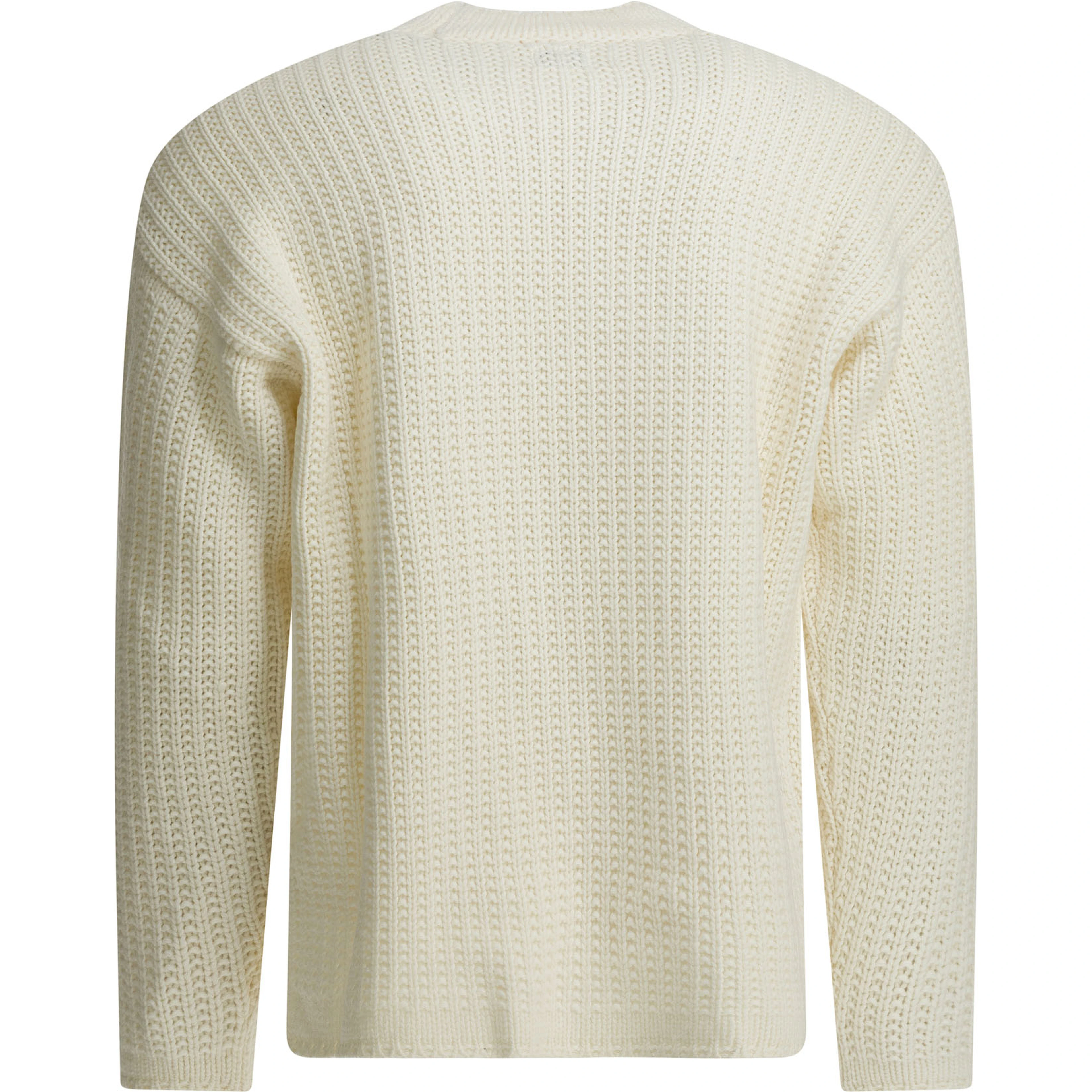 Wool crew neck sweater
