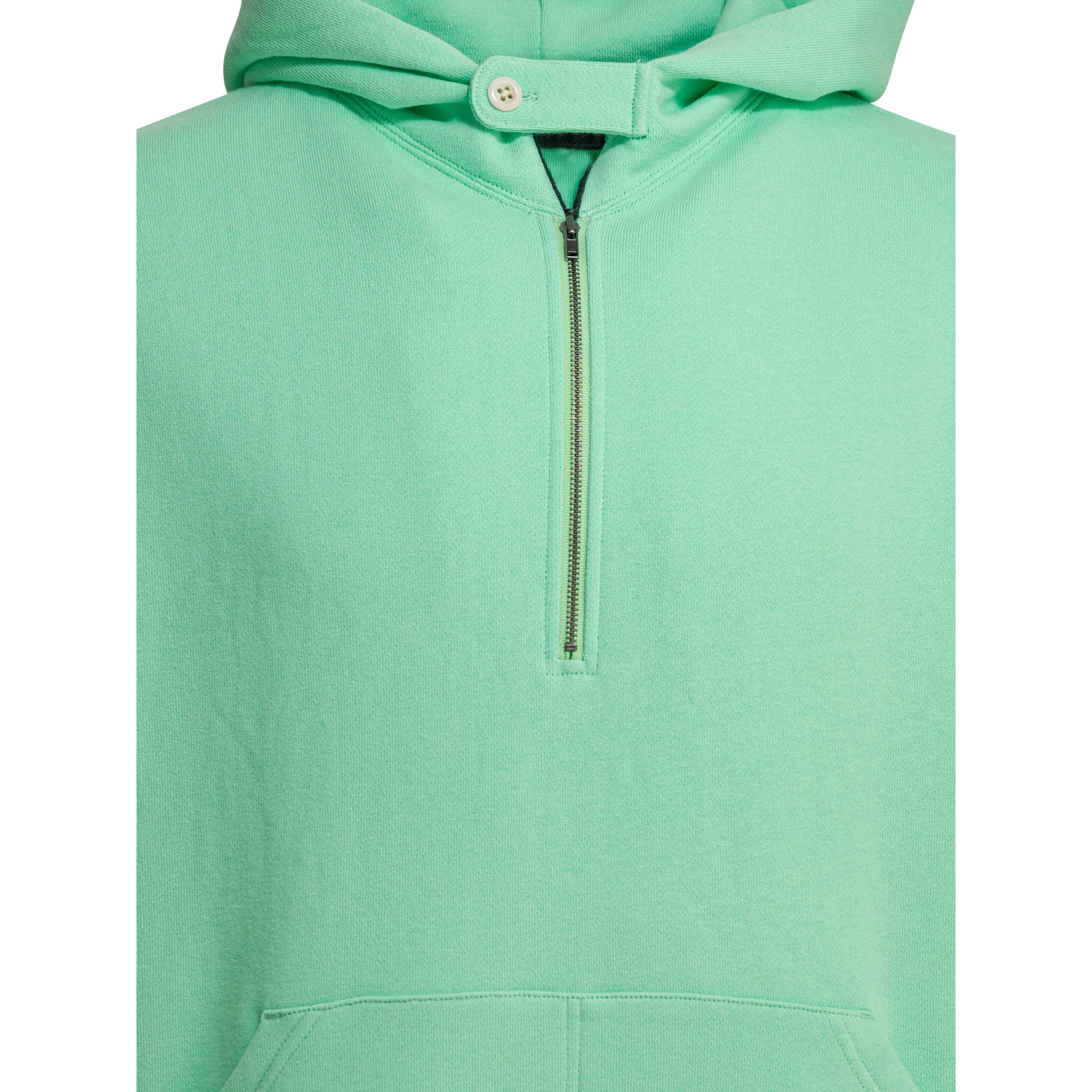 Half zipper hoodie