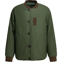 Nylon bomber jacket