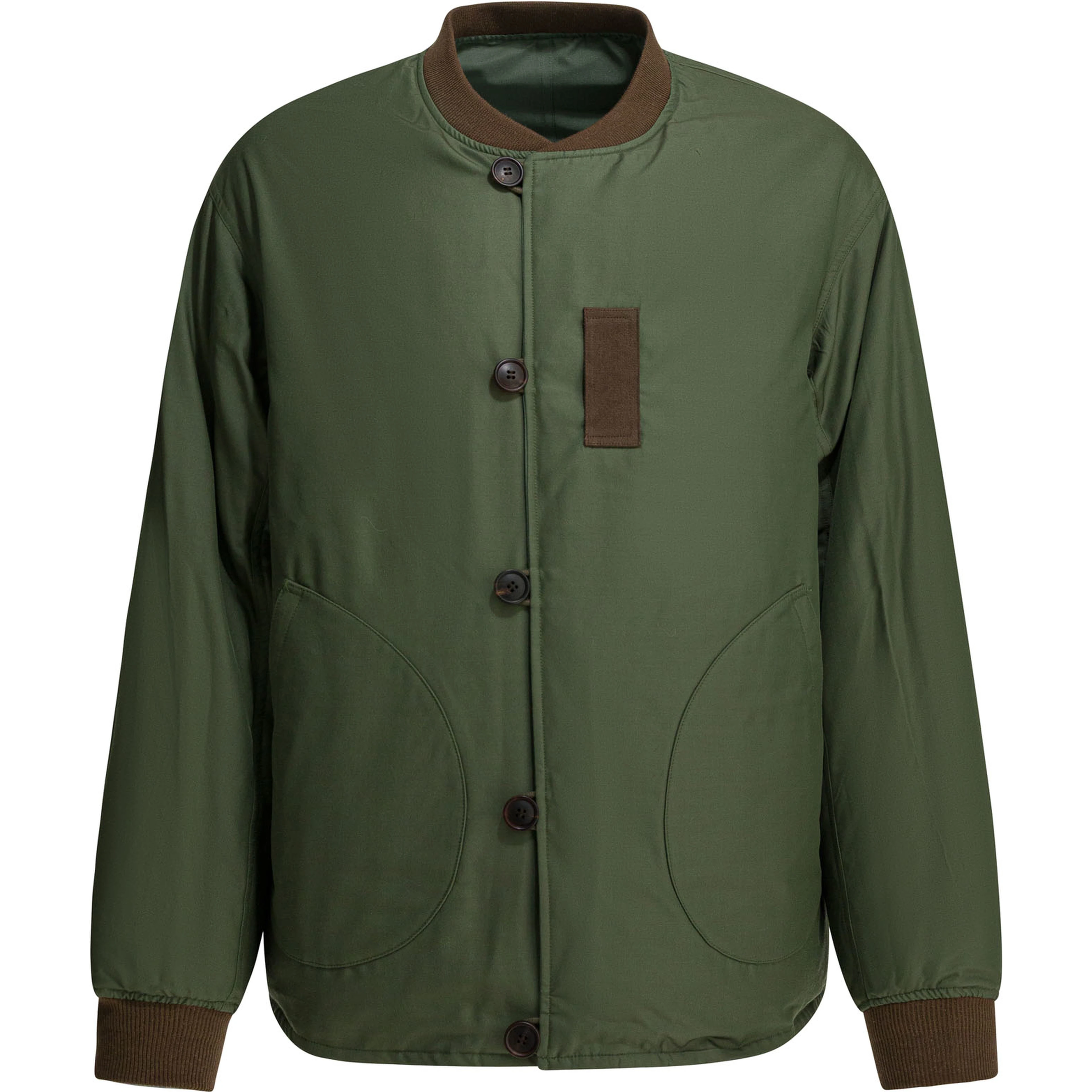 Nylon bomber jacket