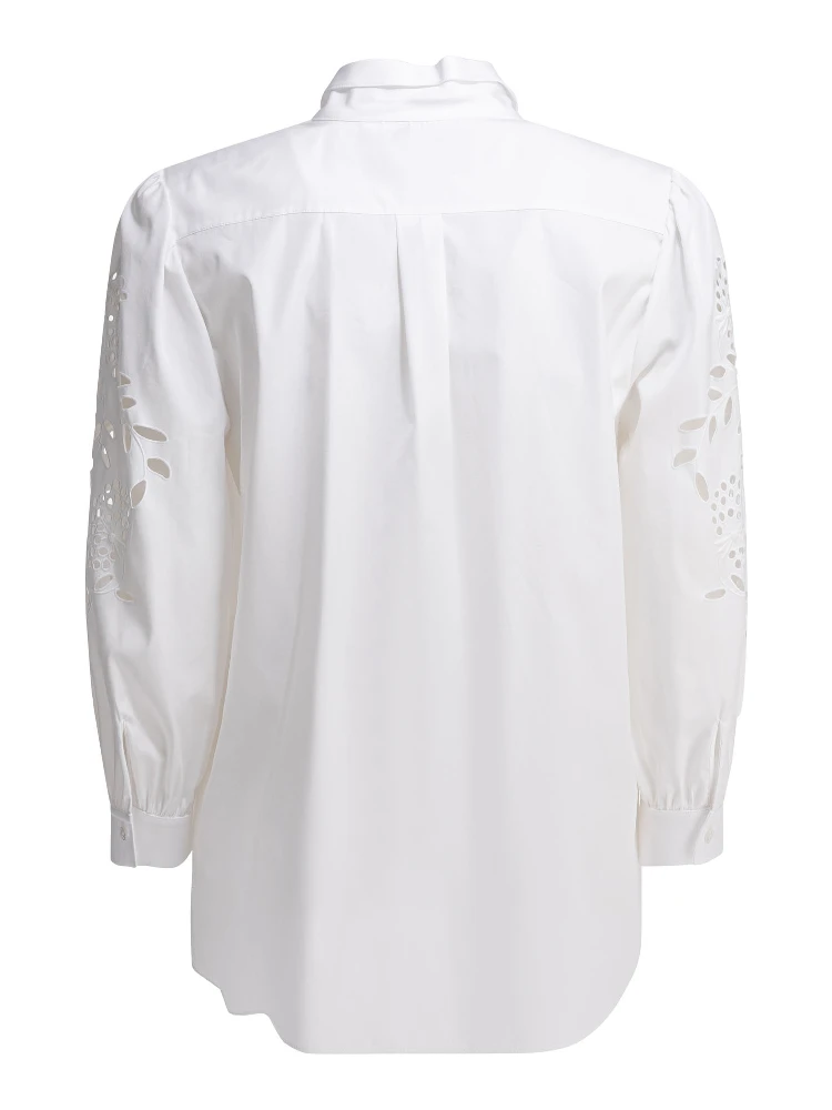 Embroidered casual shirt alternative