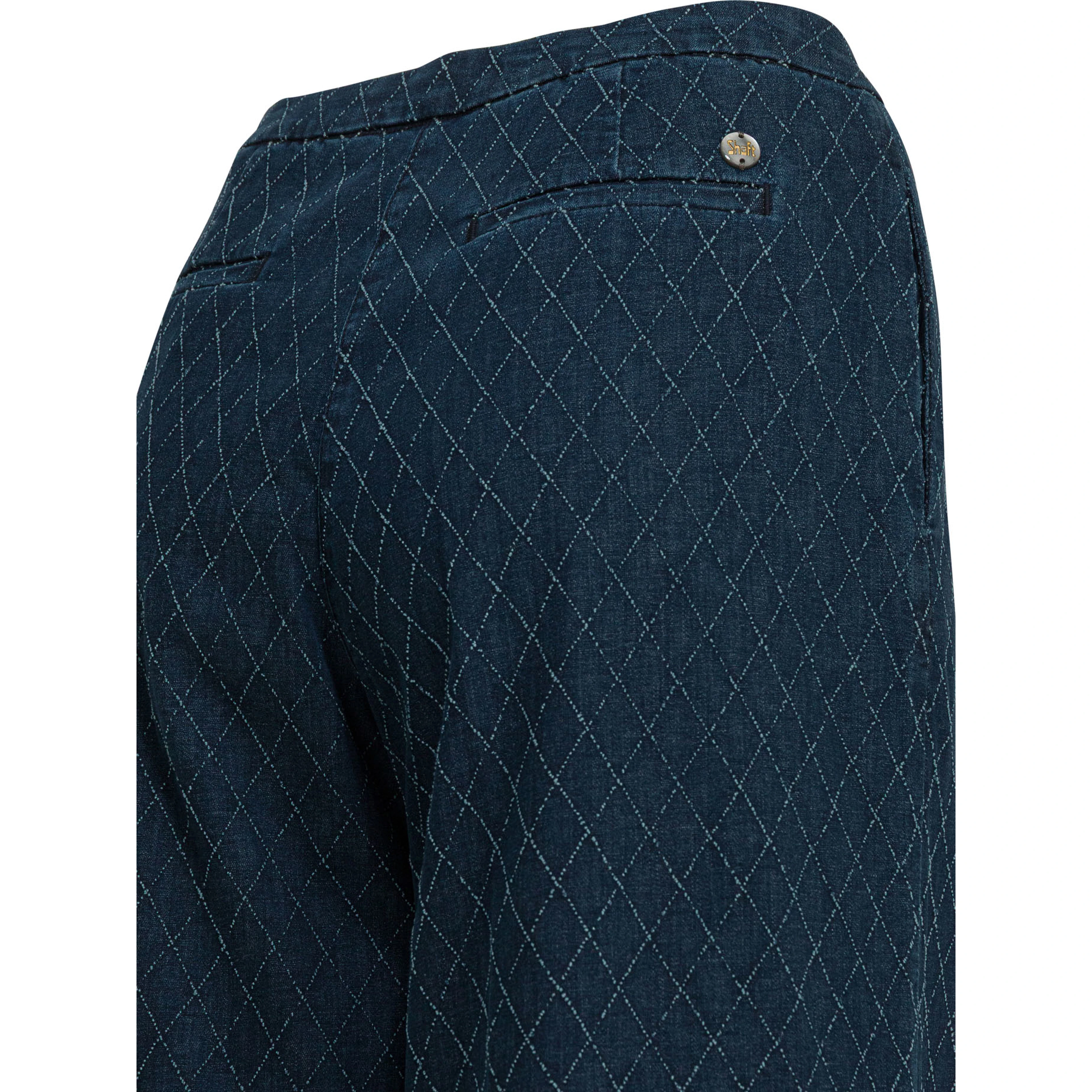 "Flare Pin Diamond" Wide Leg Jeans