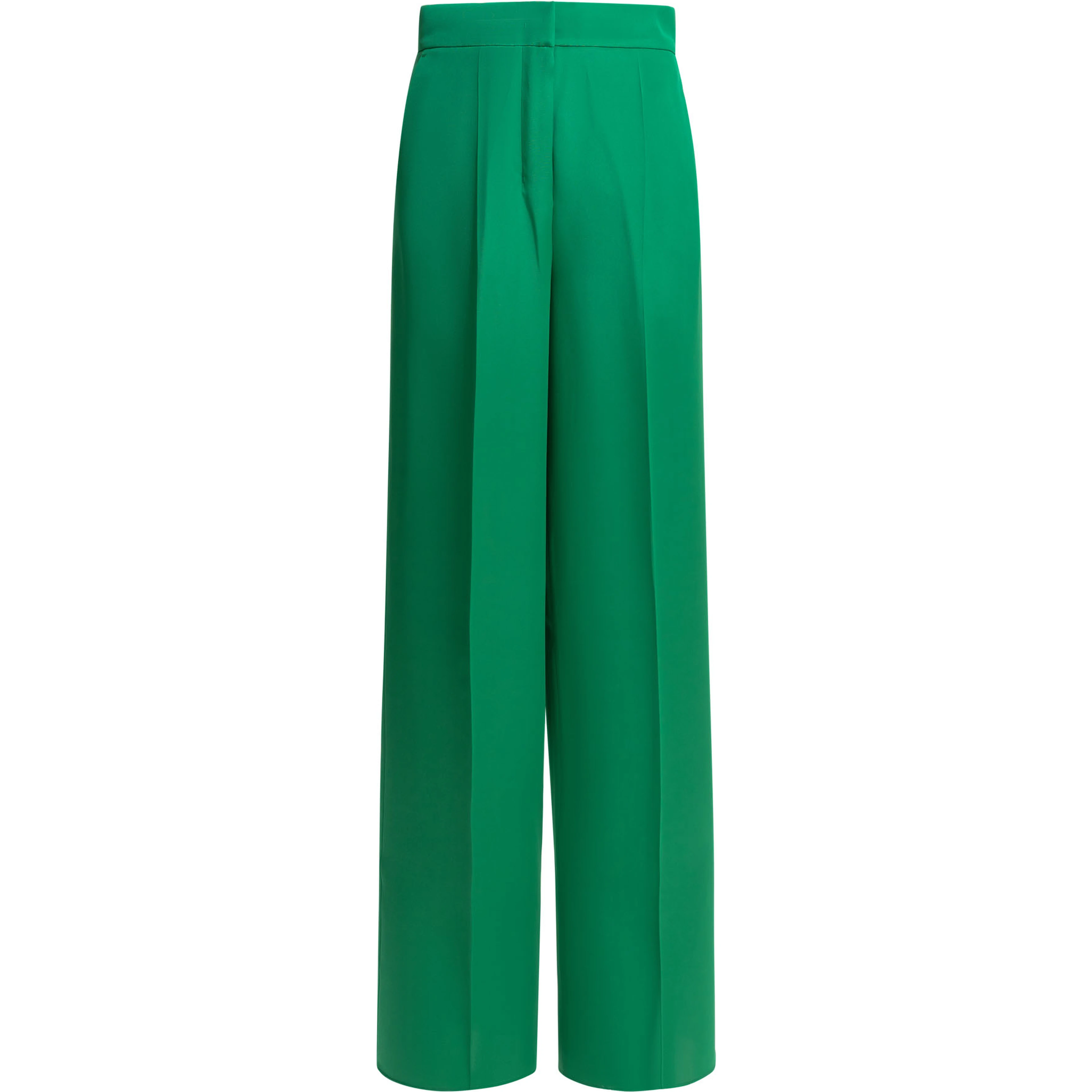 Silk tailored pants