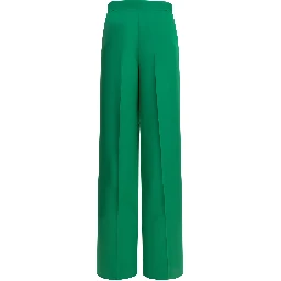 Silk tailored pants