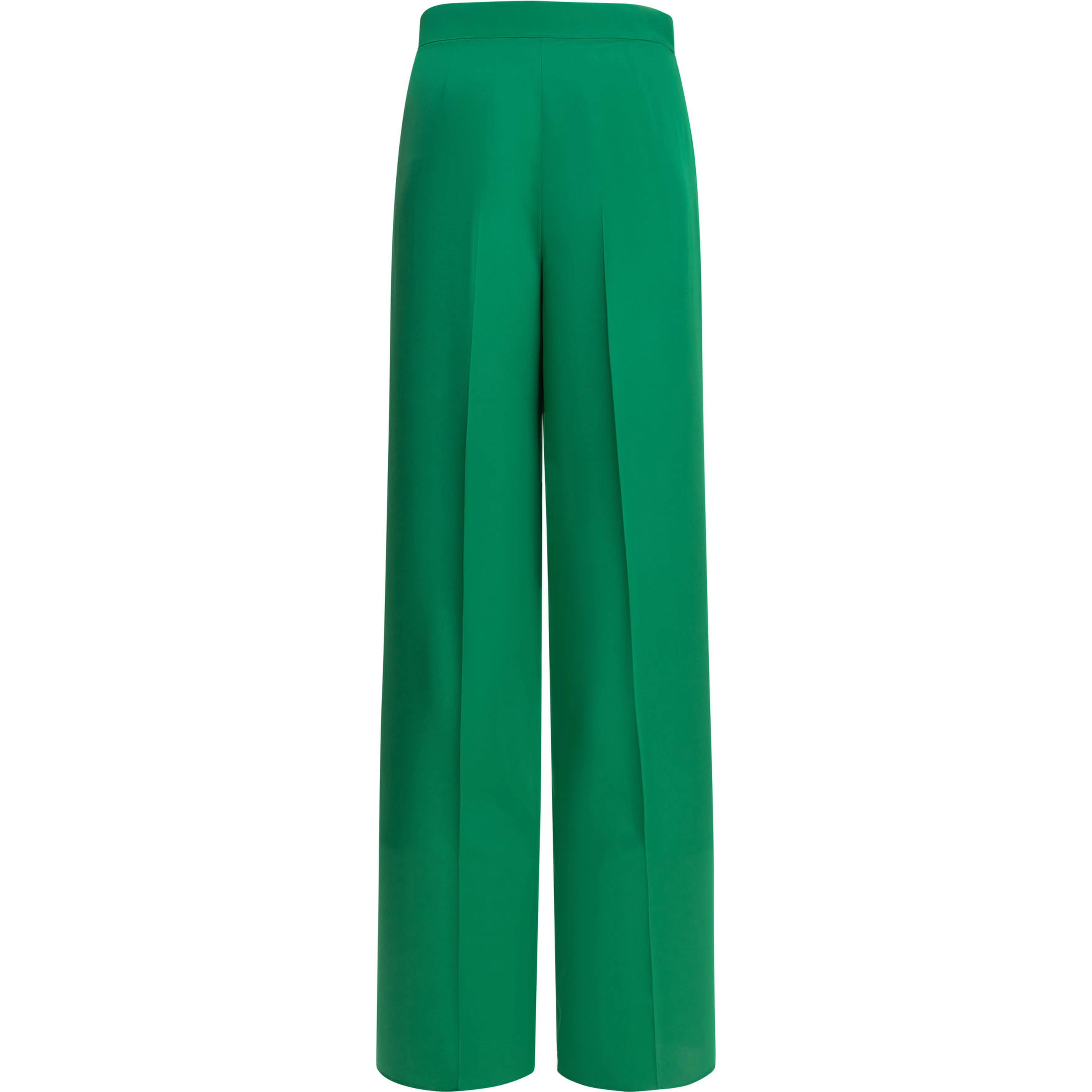 Silk tailored pants