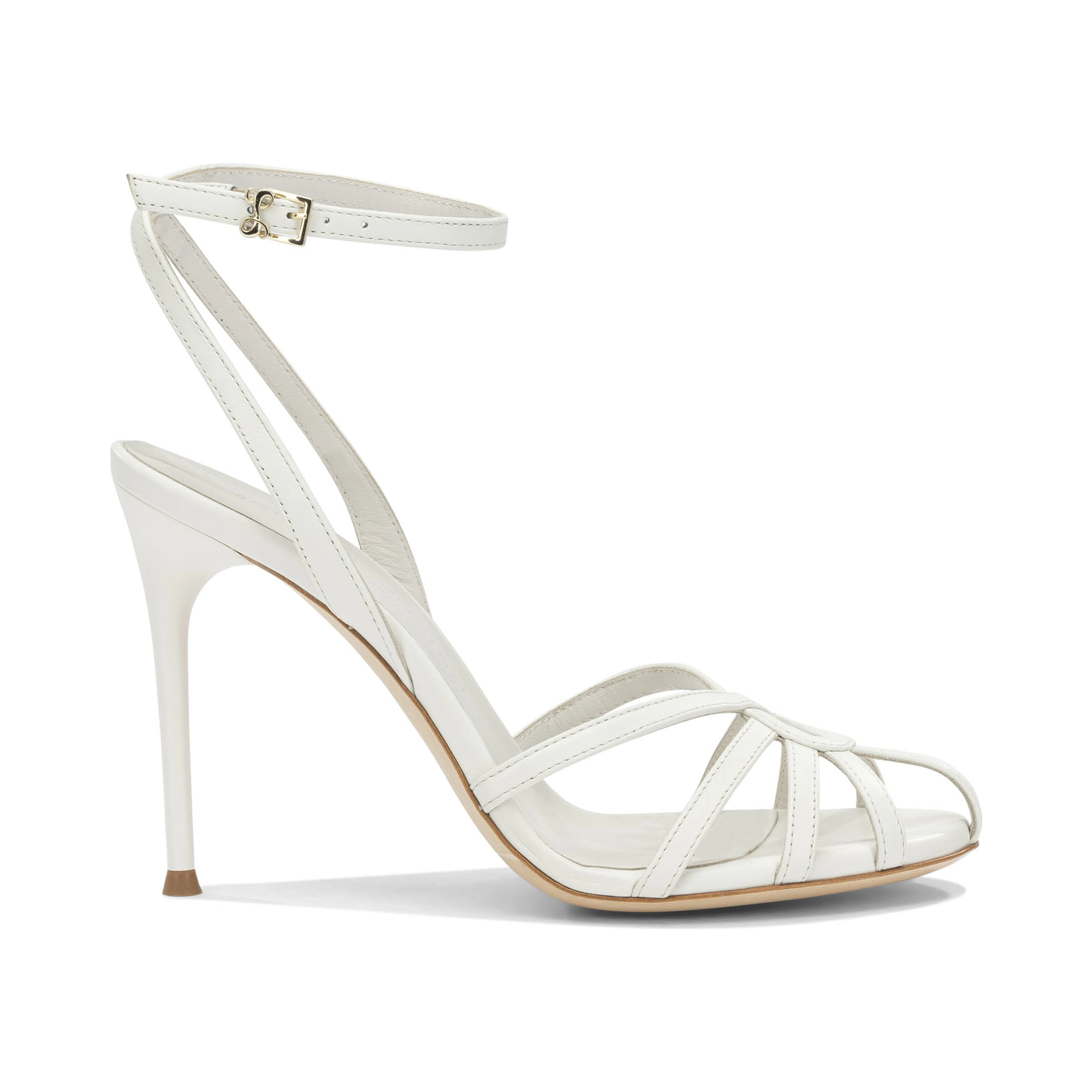 100mm heeled sandals