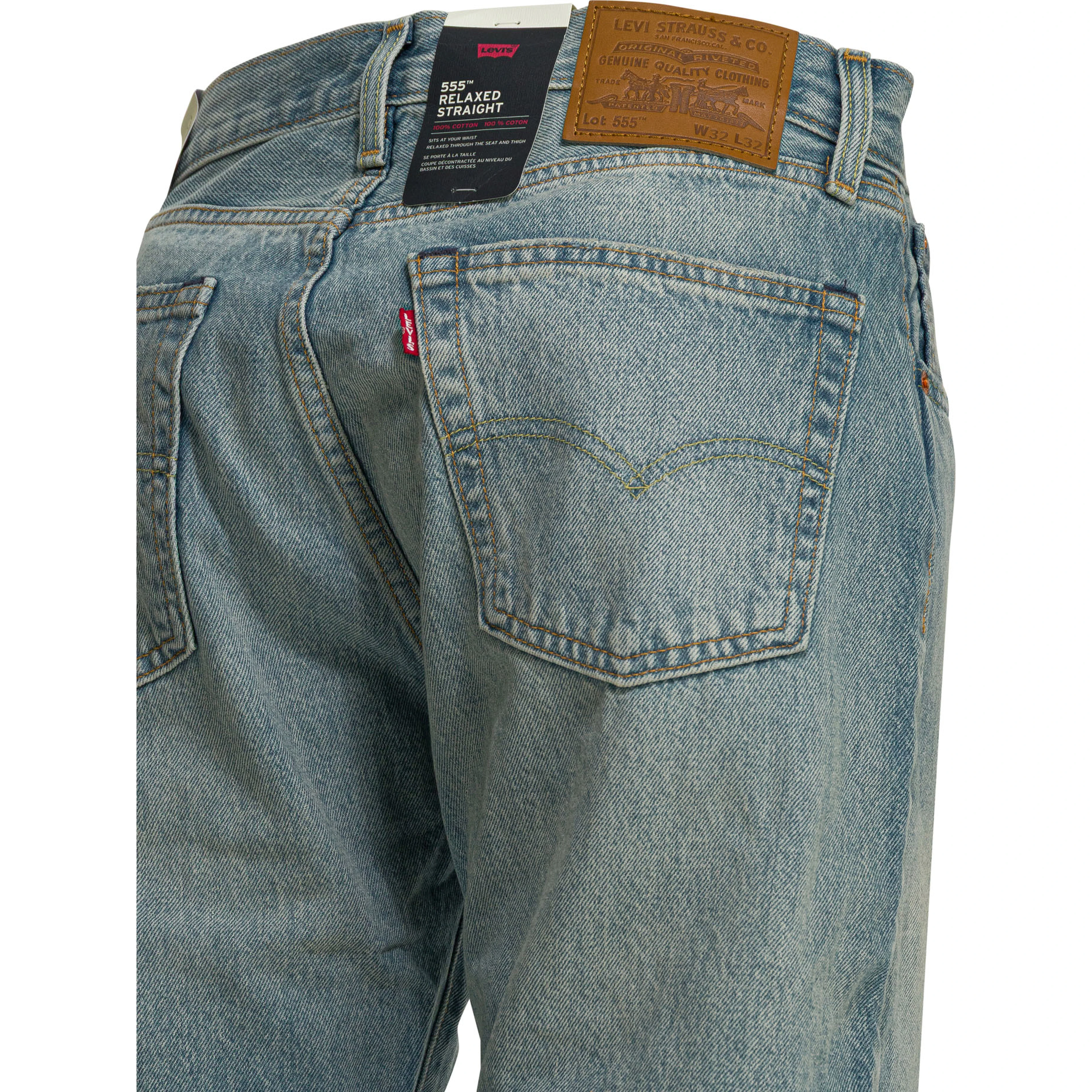 "555™ Relaxed Straight" Straight  Leg Jeans