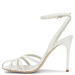 100mm heeled sandals