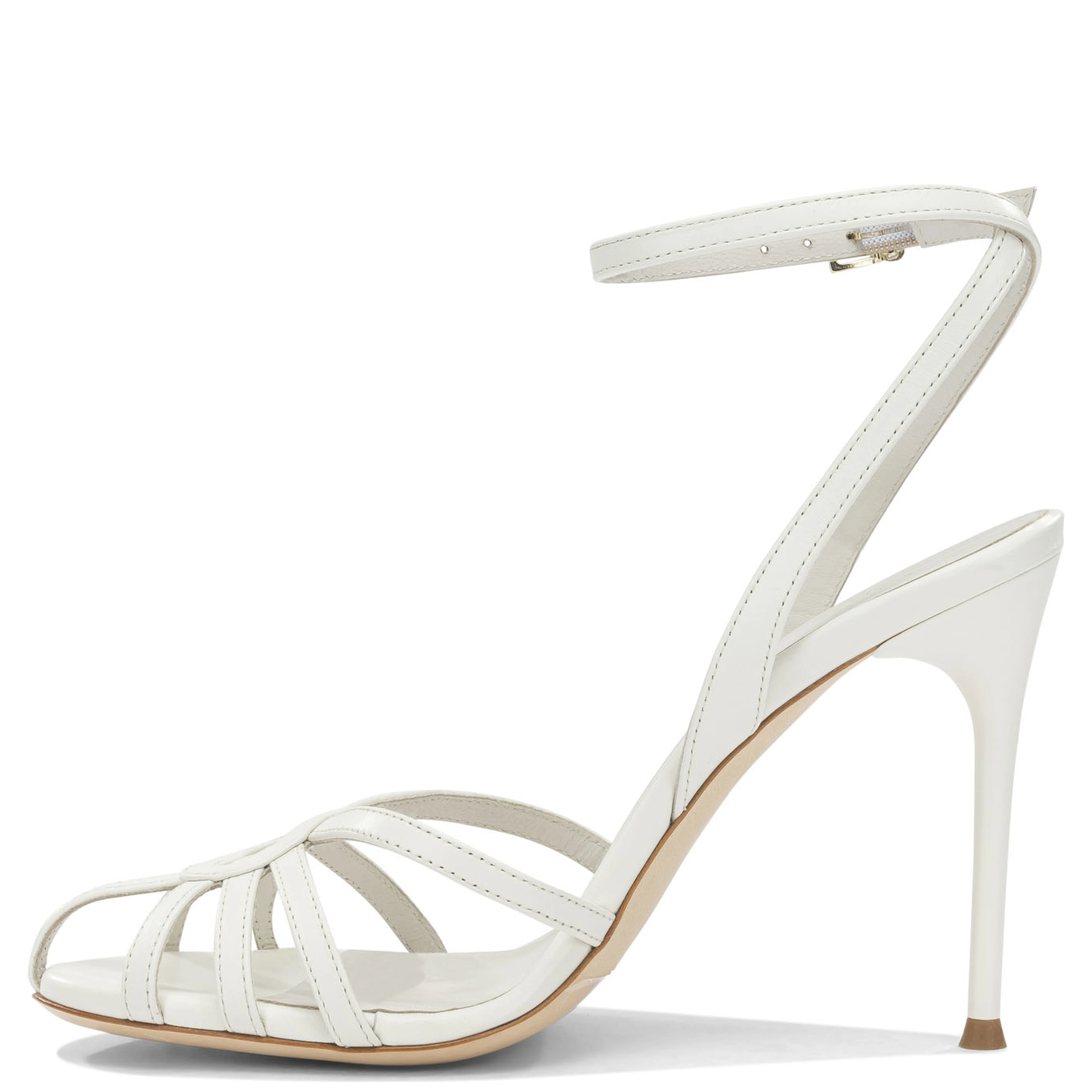 100mm heeled sandals