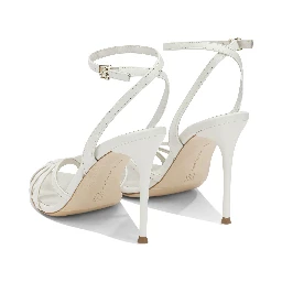 100mm heeled sandals