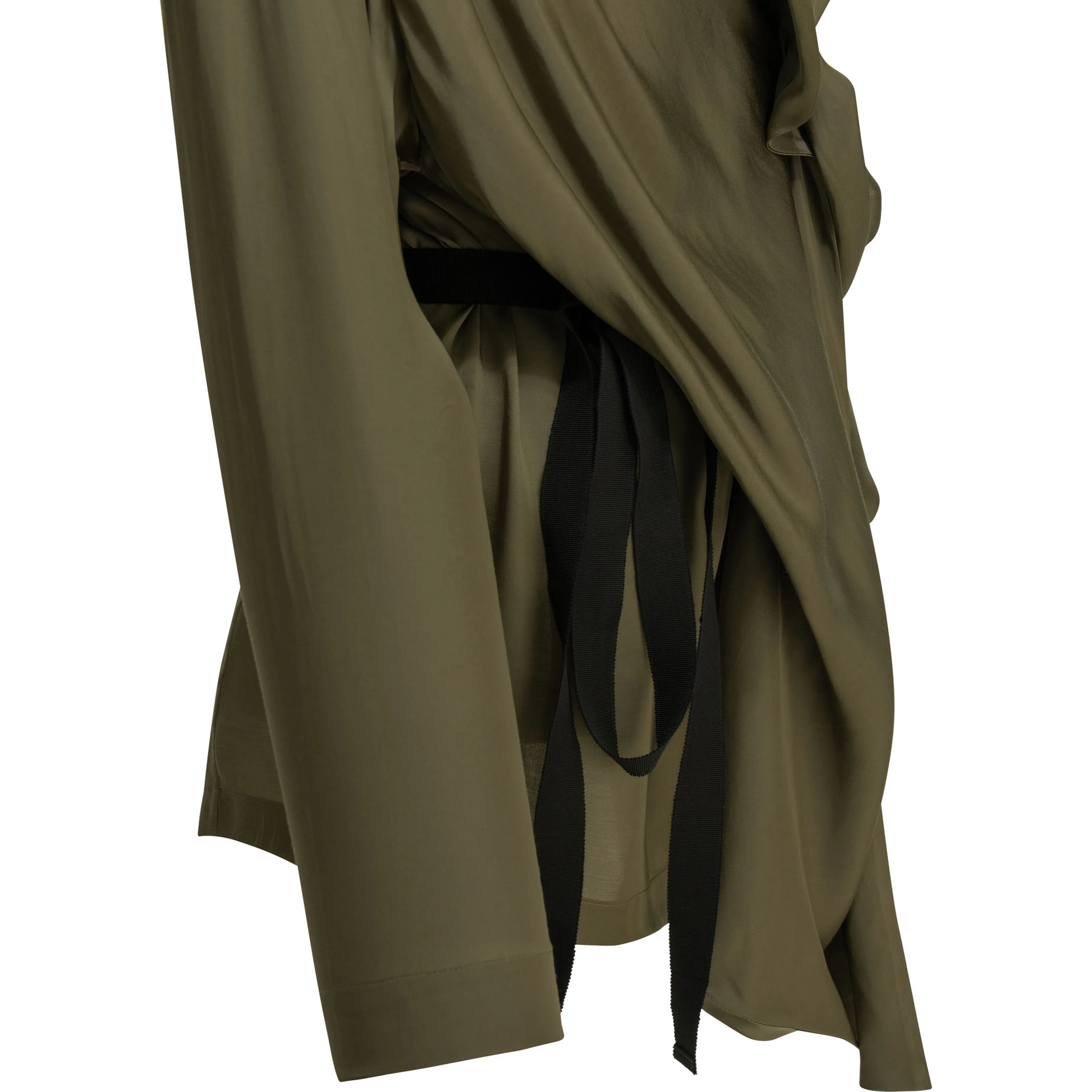 Viscose draped shirt