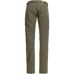 "Olive" Straight-leg jeans