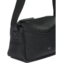 Small leather shoulder bag