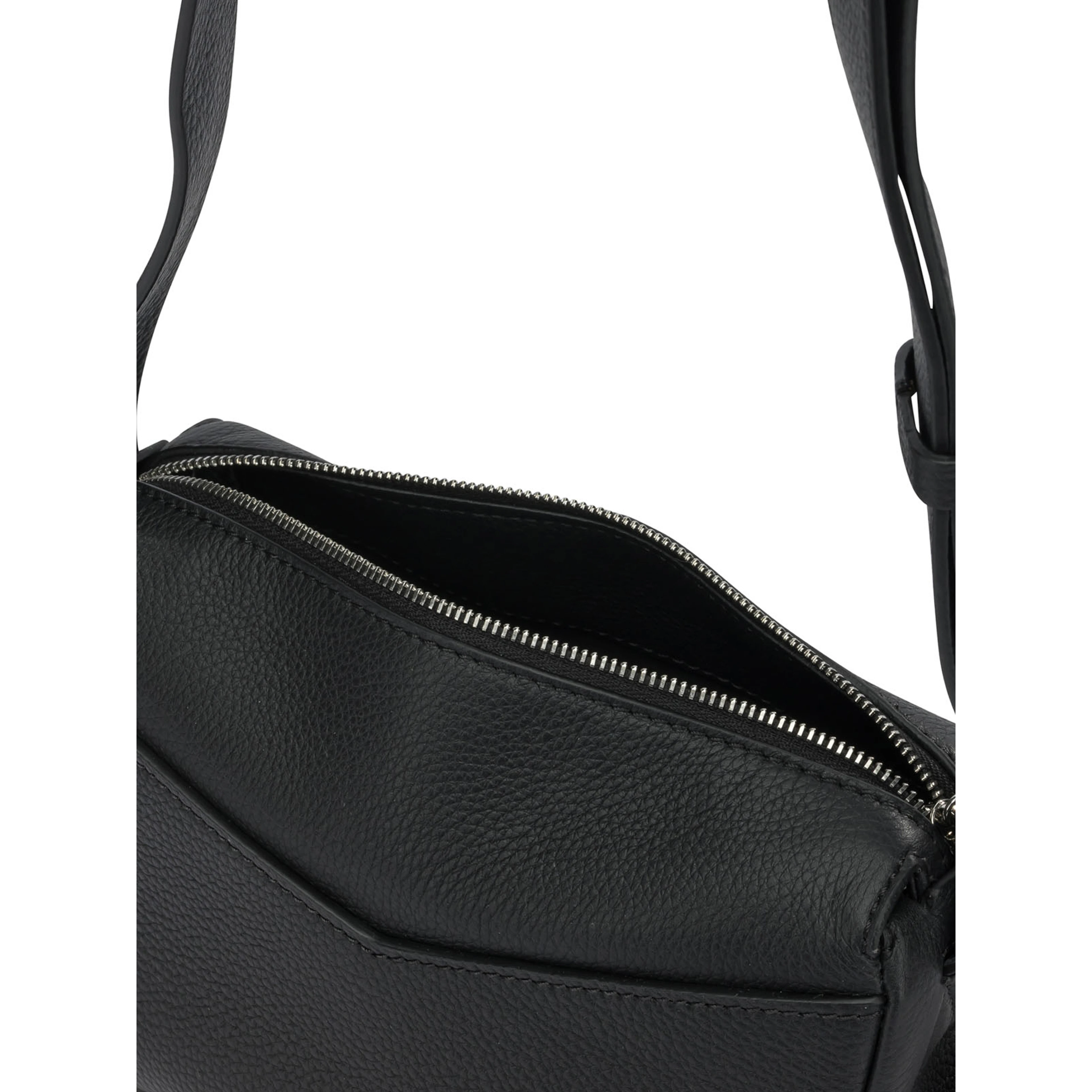 Small leather shoulder bag