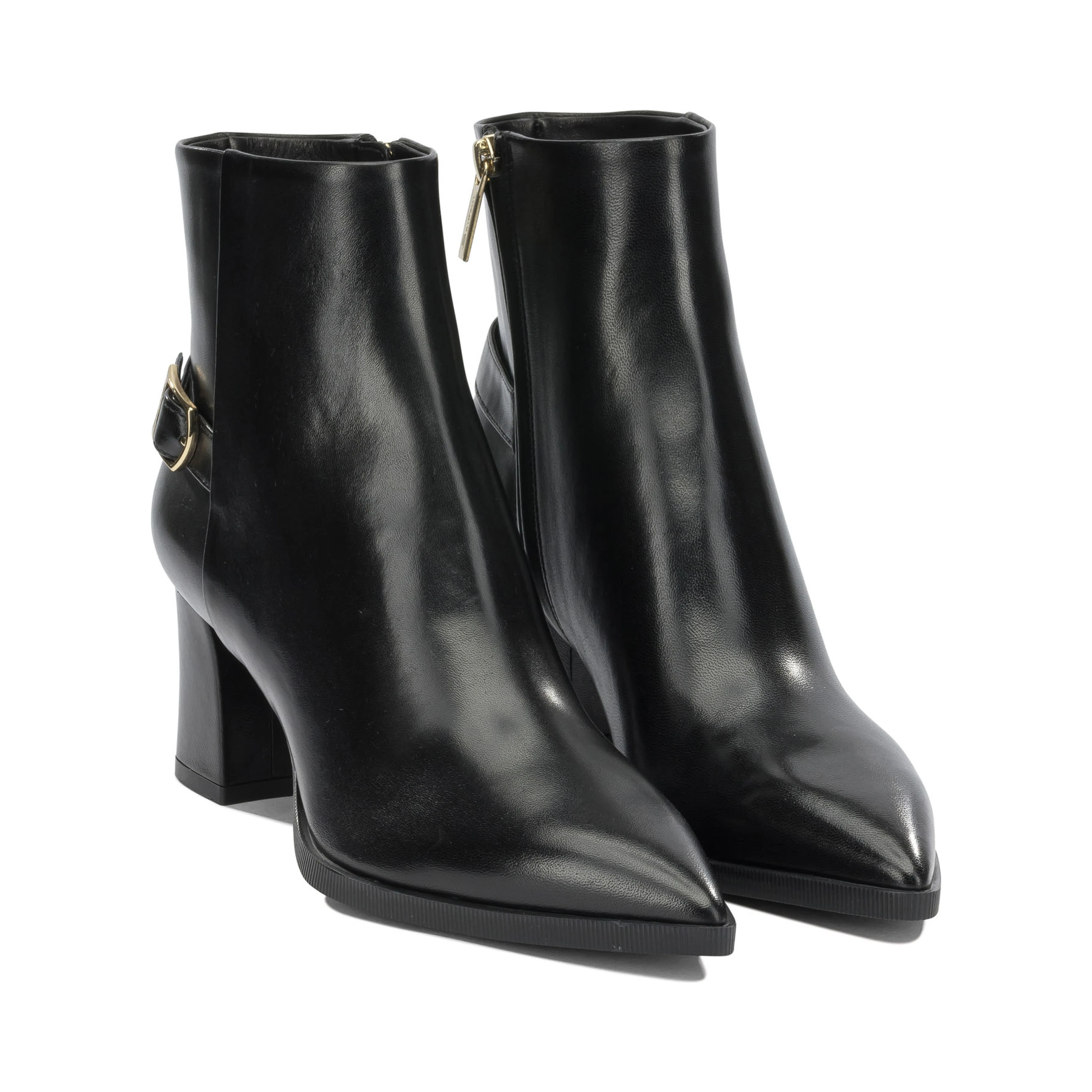 "Elly 65MM" zippered ankle boots