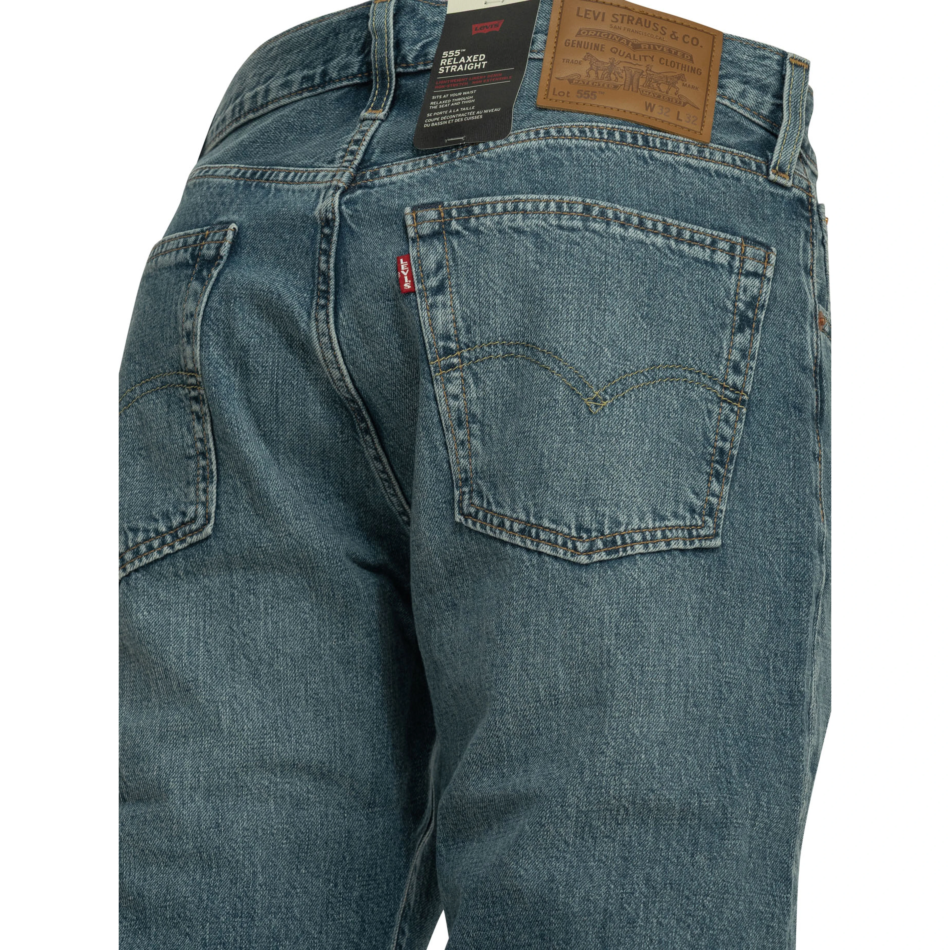 "555™ Relaxed Straight" Straight  Leg Jeans