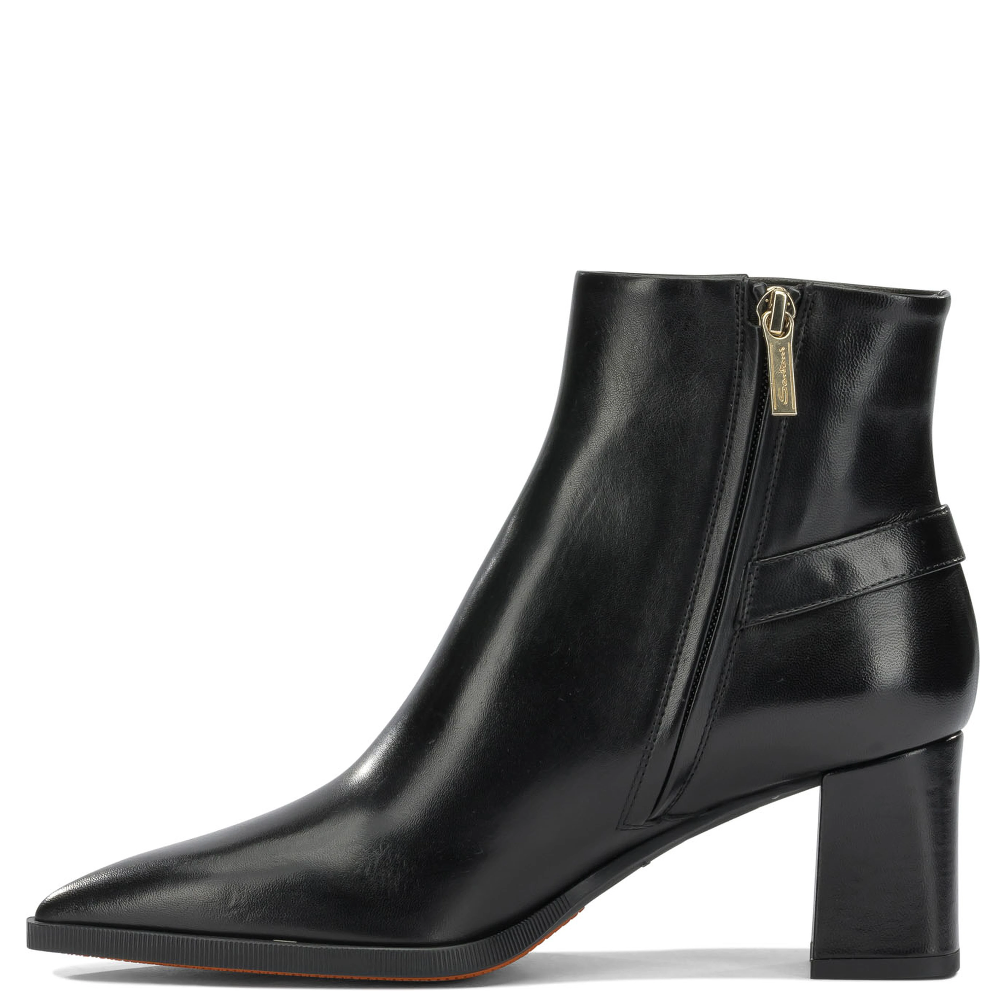 "Elly 65MM" zippered ankle boots