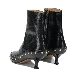 "Junie" zippered ankle boots