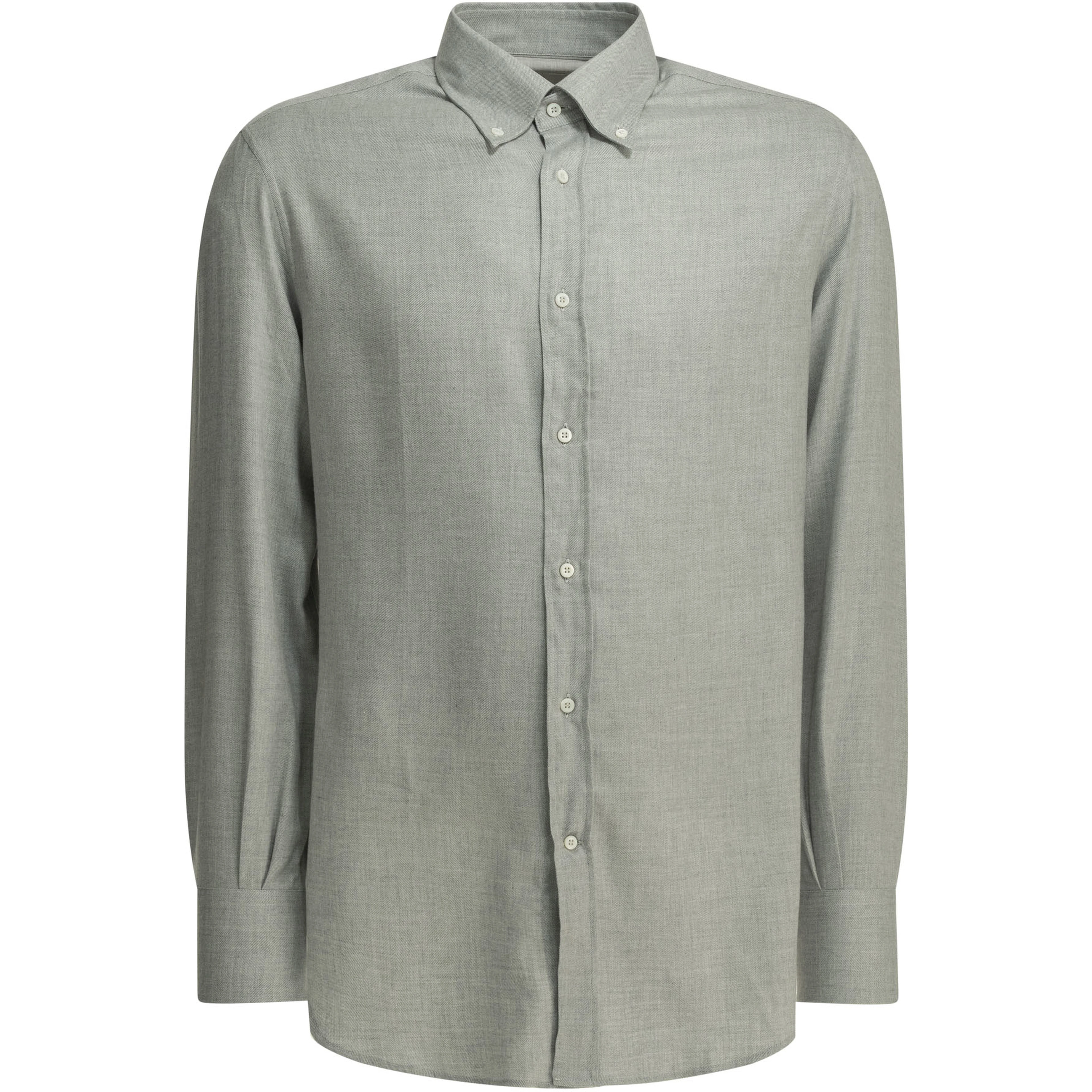 Casual cotton flannel shirt