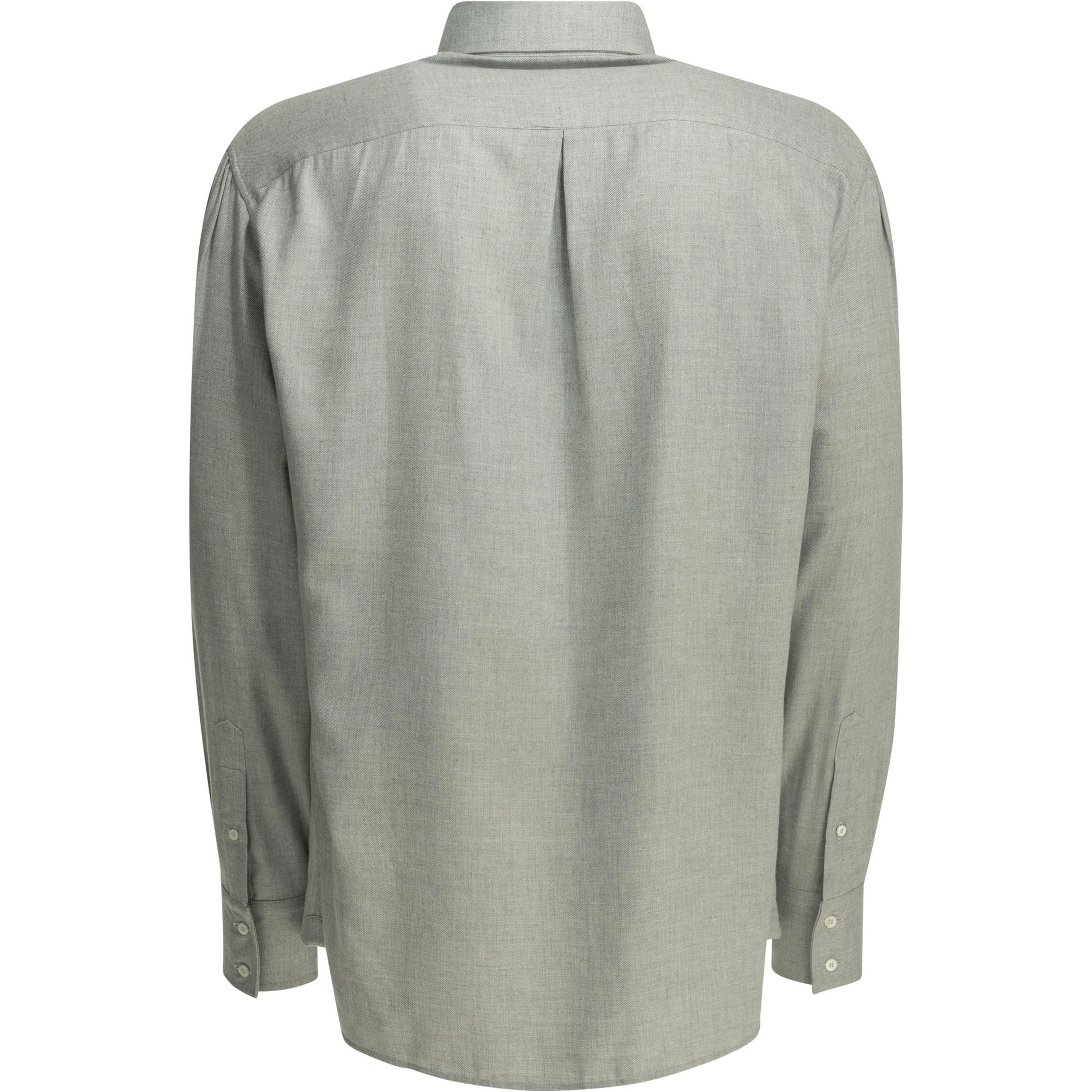 Casual cotton flannel shirt