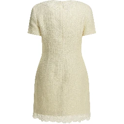 Short dress with lace details