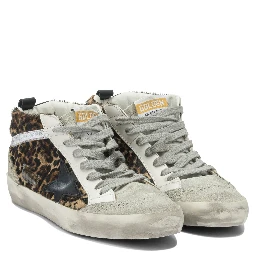 "Mid Star" High-Top Sneakers