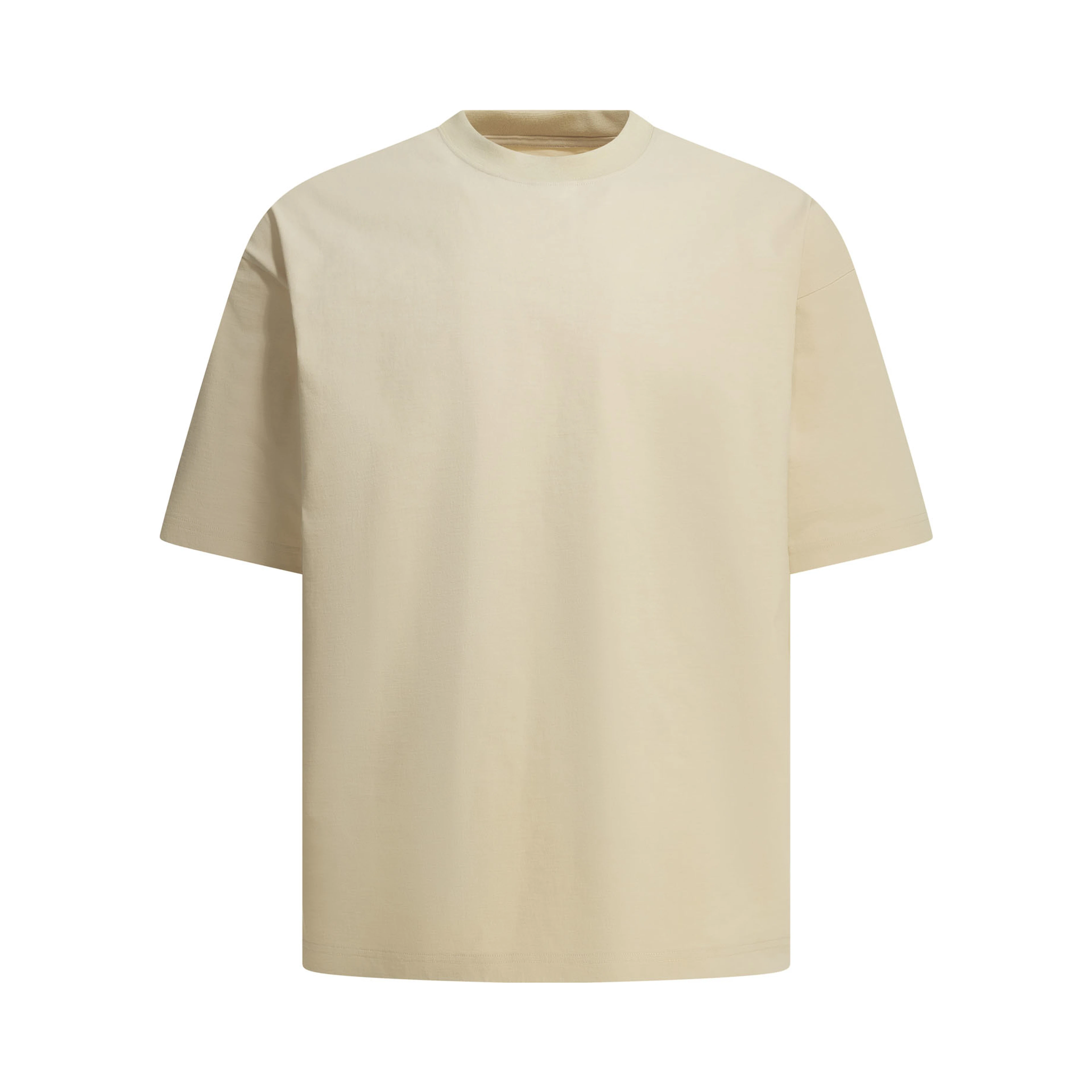 "Tech Drawstring Spiber Collection" Crew-Neck T-Shirt