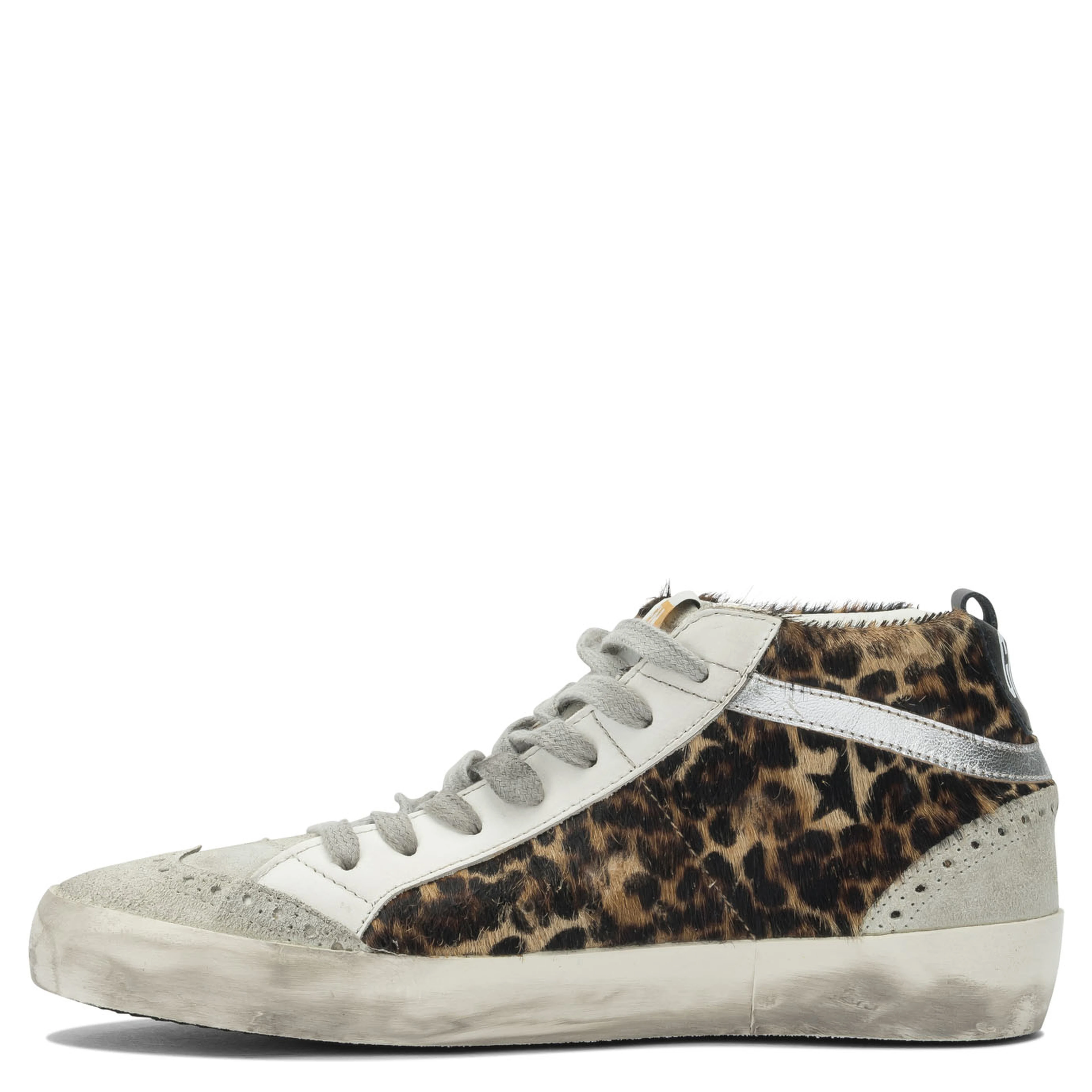 "Mid Star" High-Top Sneakers