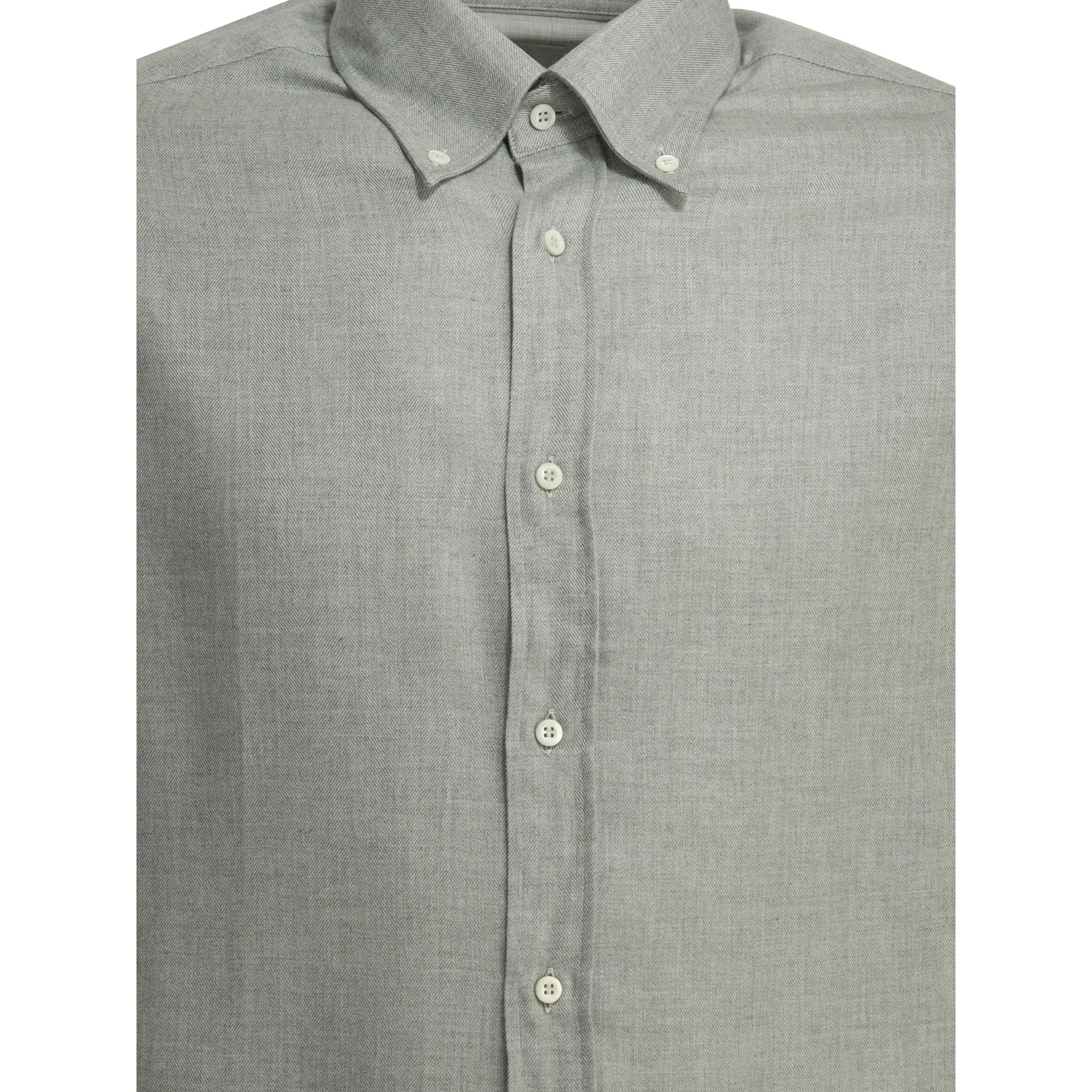 Casual cotton flannel shirt
